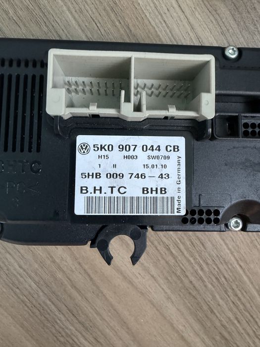 Panel sterowania  nawiewami passat