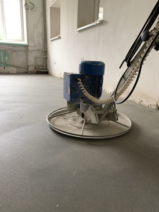 Напівсуха стяжка машинна для теплої підлоги