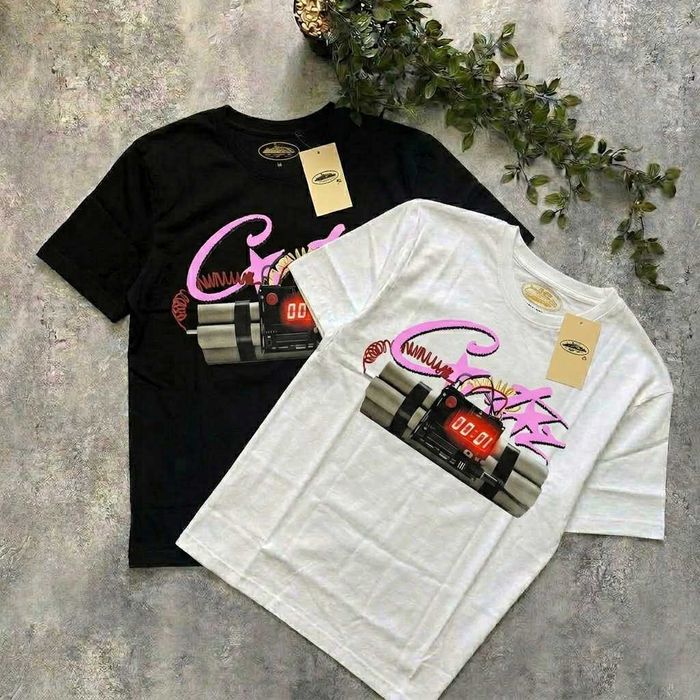 Спортивна Нова Футболка Corteiz NO TIME (XS-XXL)