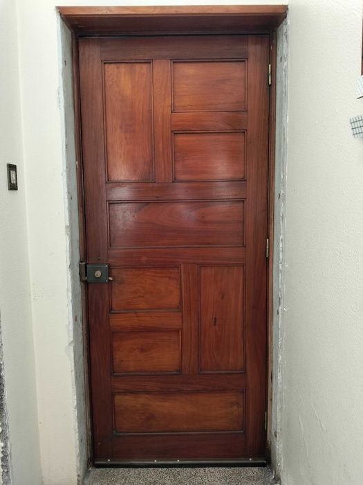 Porta de Entrada Principal Completa Madeira Cumaru do Brasil