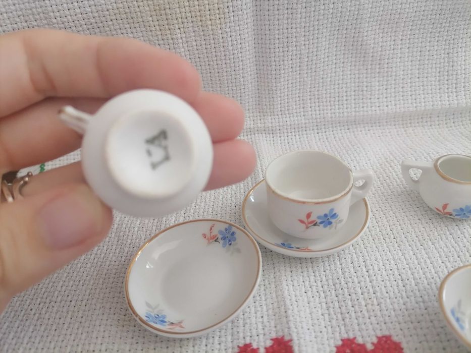 Miniatura vista alegre serviço chá