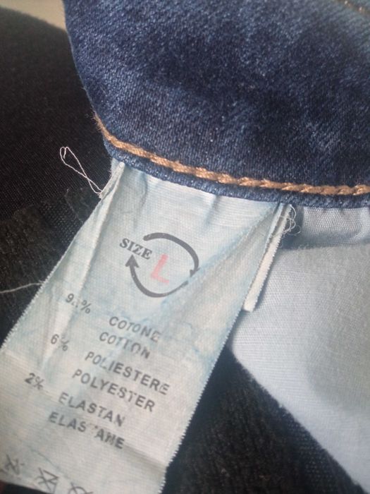 Melly & Co damskie spodnie jeans r L pas 80-90cm