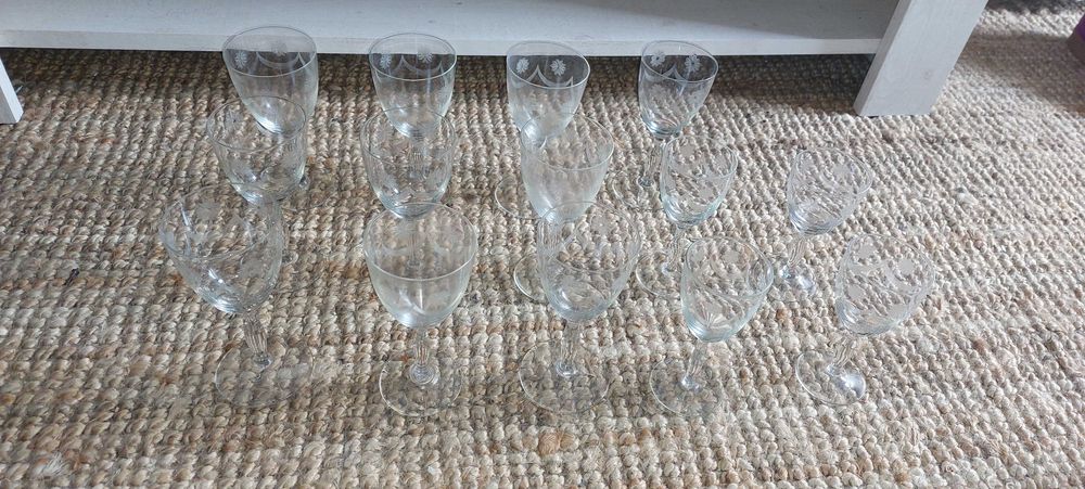 Copos de cristal
