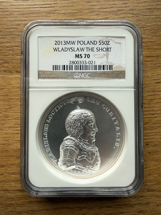 Skarby Stanisława Augusta – komplet NGC MS70 (MAX nota) – pełny zestaw