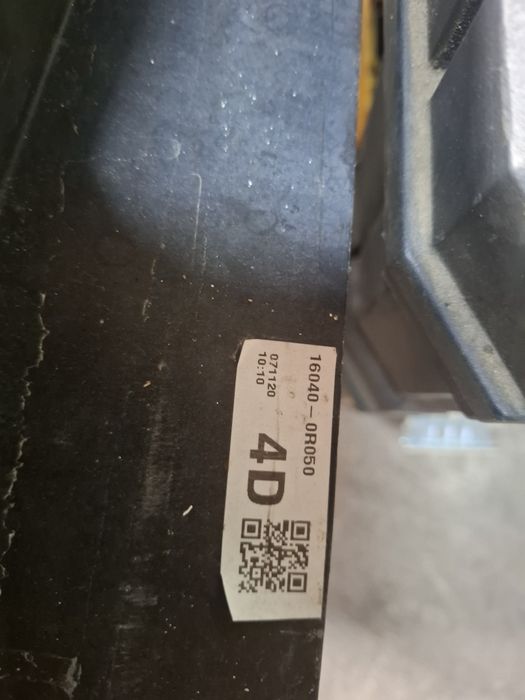 Вентилятор радіатора 16040-0r050 toyota auris