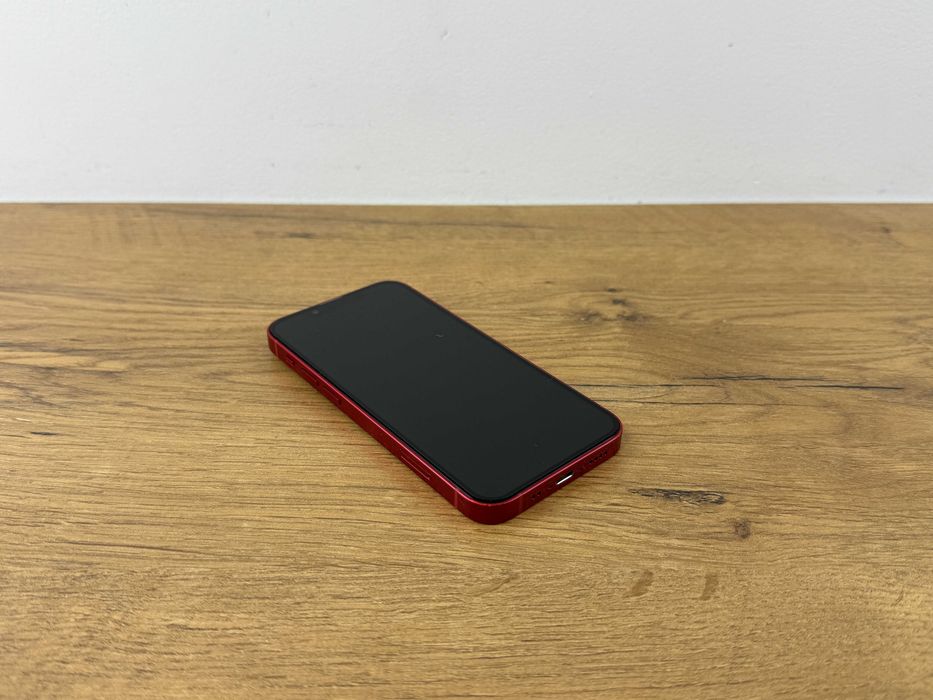 1476. Telefon Iphone 13 mini 128GB Czerwony, komplet, 90% bat.  Zadbany