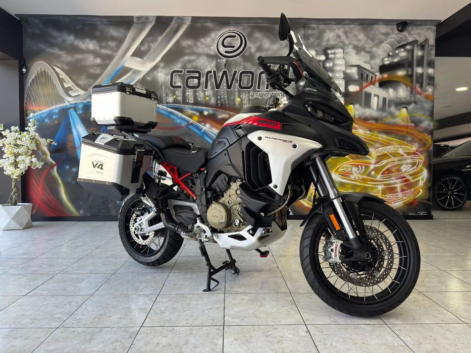 Ducati Multistrada  MTS V4 RALLY RADAR BLACK PACK MALAS ALUMÍNIO