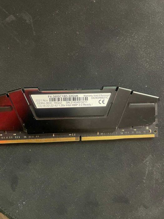 ОЗУ Оперативная Память 16гб ddr4 3600 GSKILL