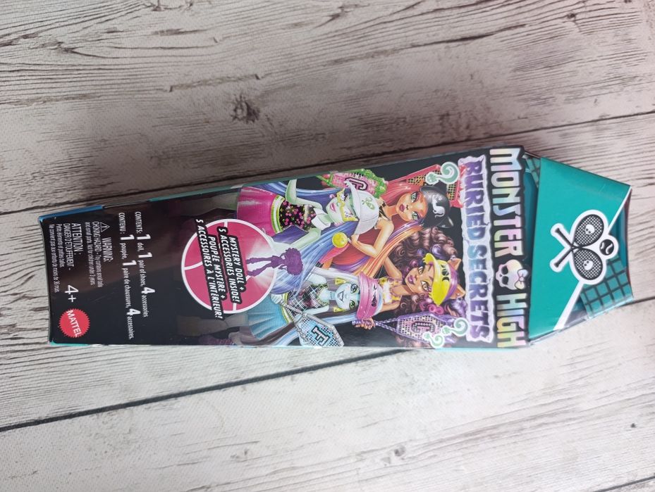 Monster High z akcesoriami wiek 4+