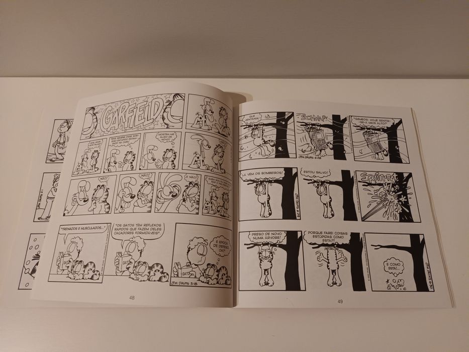 Livro de banda desenhada Garfield Viva a Amizade