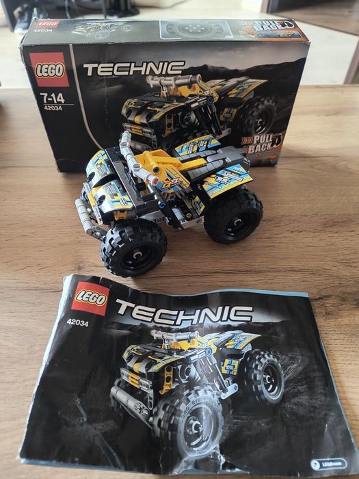 Zestaw klocków Lego Technic quad z napędem