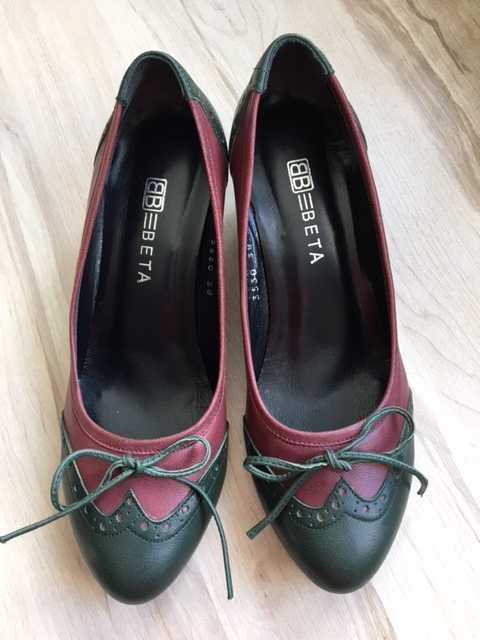 Skórzane buty hand made in Italy, Unikatowe!