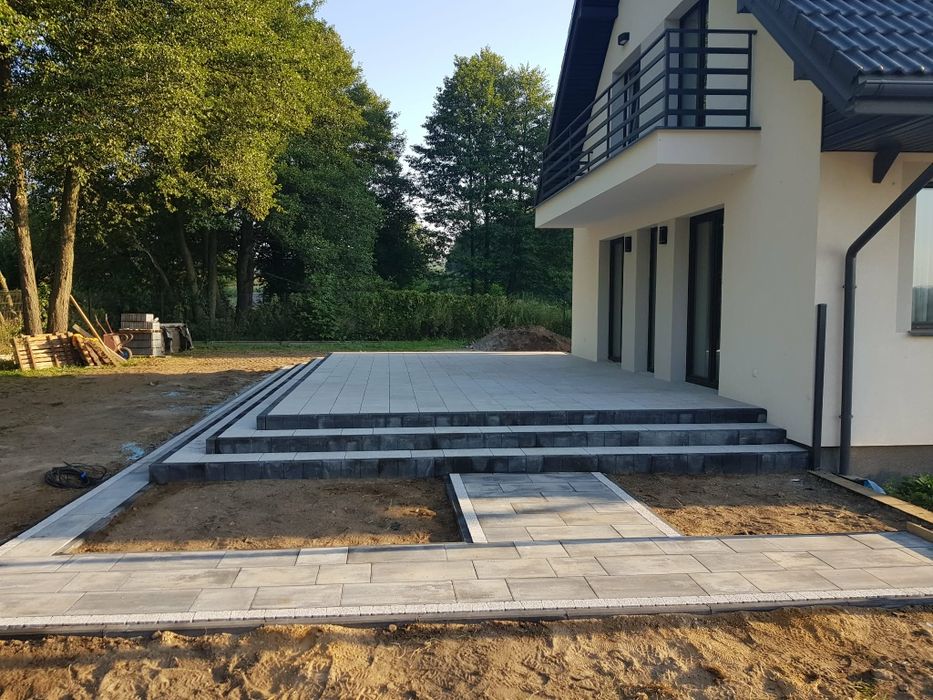 Usługi brukarskie, układanie kostki, zakładanie ogrodów