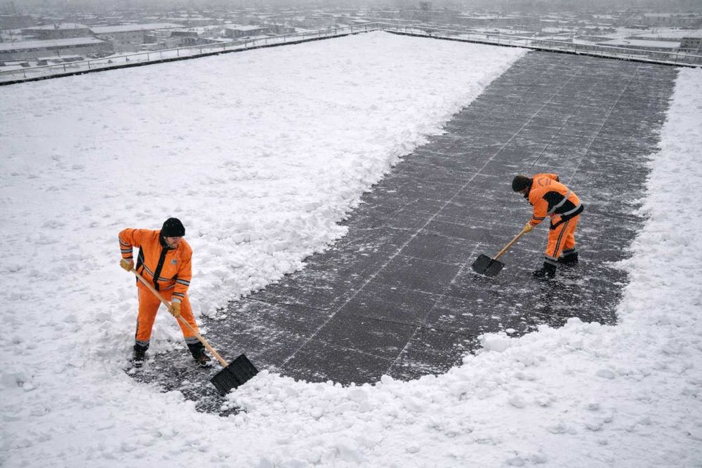 Odśnieżanie dachów Elbląg, Olsztyn, Ostróda , Gdańsk