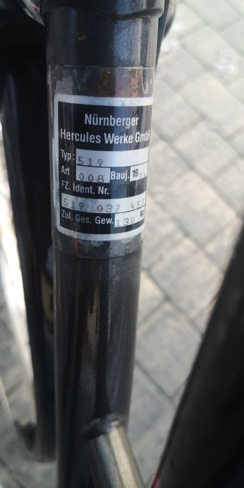 Rower spalinowy Hercules