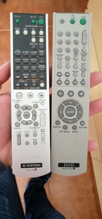 Home cinema da Sony com subwoofer, DVD.