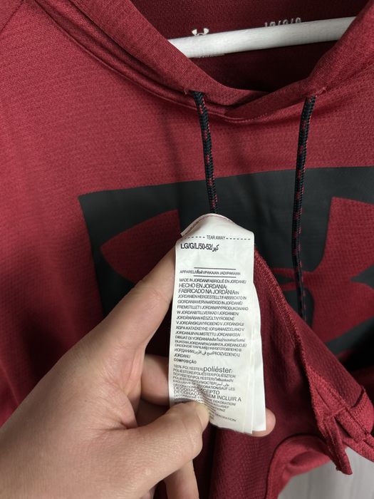 Under Armour Loghter Big Logo худі кофта з гарним дизайном Розмір L