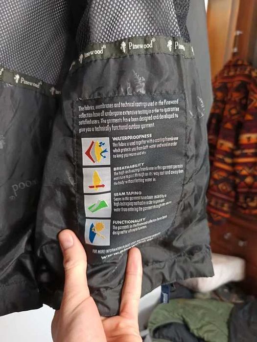 Kurtka Przeciwdeszczowa Pinewood Waterproof Windproof Jacket size M