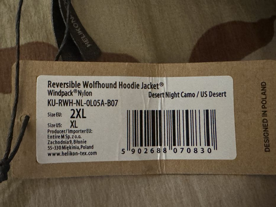 Kurtka dwustronna Wolfhound Hoodie