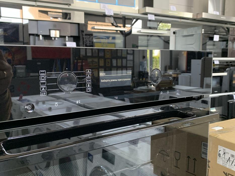Духова шафа Miele H 6360 B украінська мова + пар