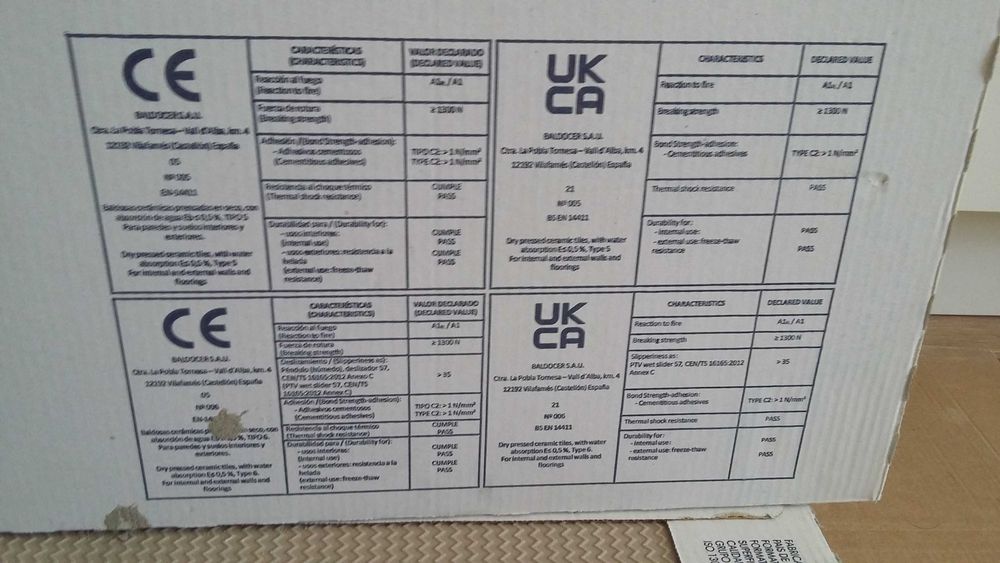 Płytki gresowe Baldocer Bayona Ivory 120x60 cm 4 sztuki, razem 2,88 m2