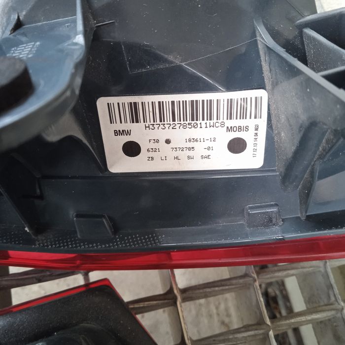 Sprzedam komplet uzywanych lamp tył BMW F30-F31.