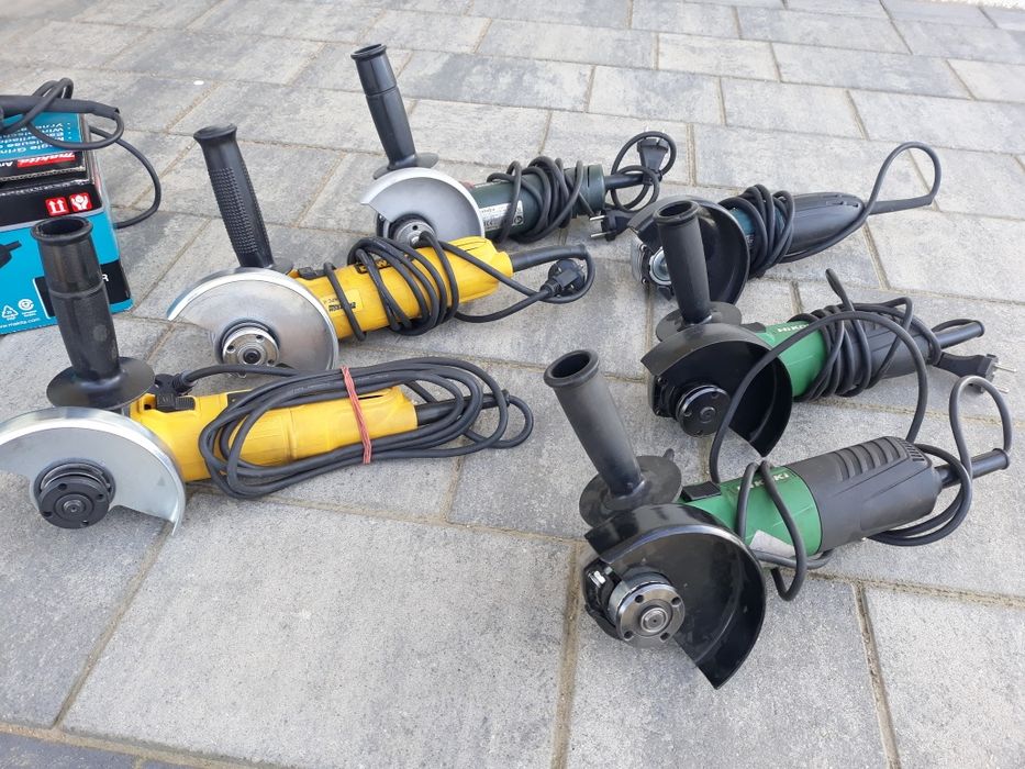 Szlifierki kątowe makita,dewalt...