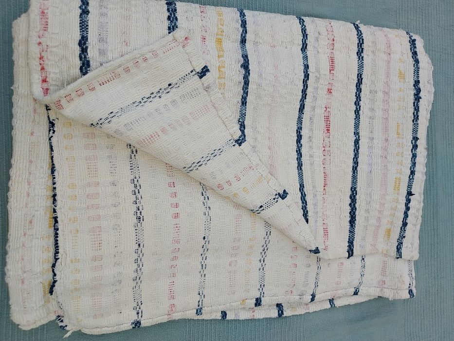 Mantas de tear artesanal antigas