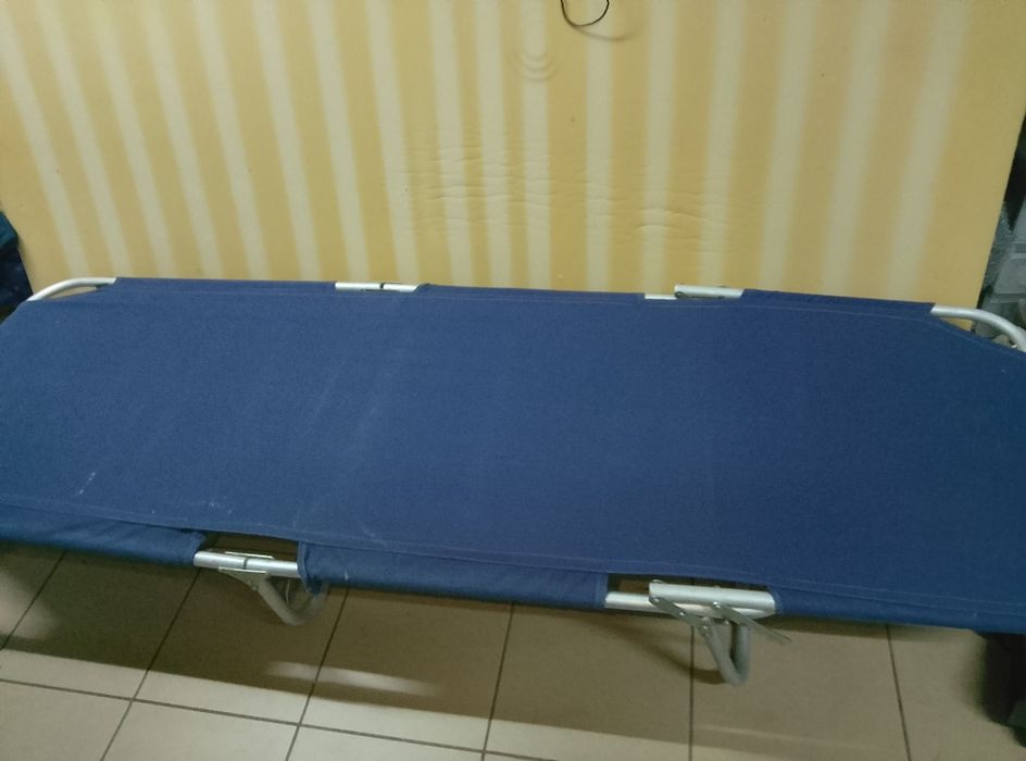 Łóżko turystyczne polowe 190x65x28 cm