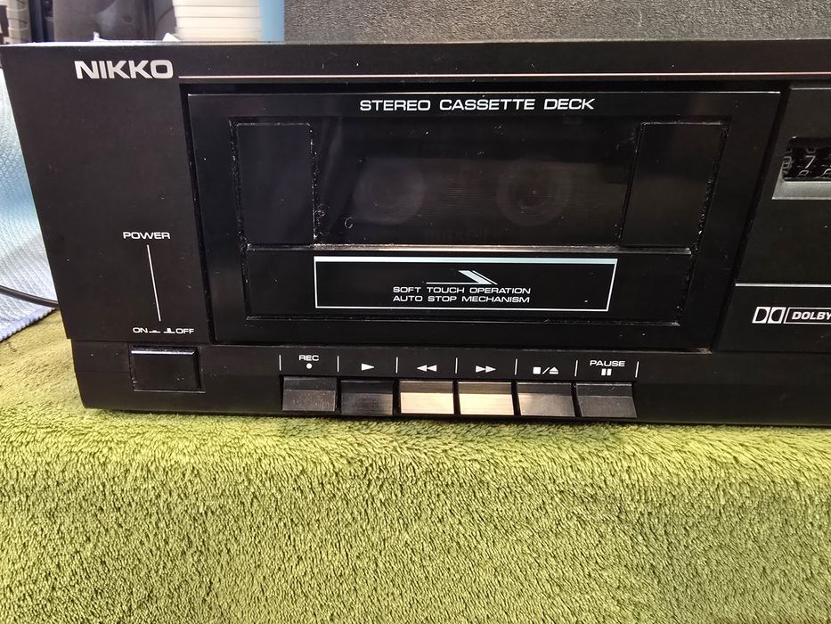 NIKKO ND-350 magnetofon kasetowy deck.