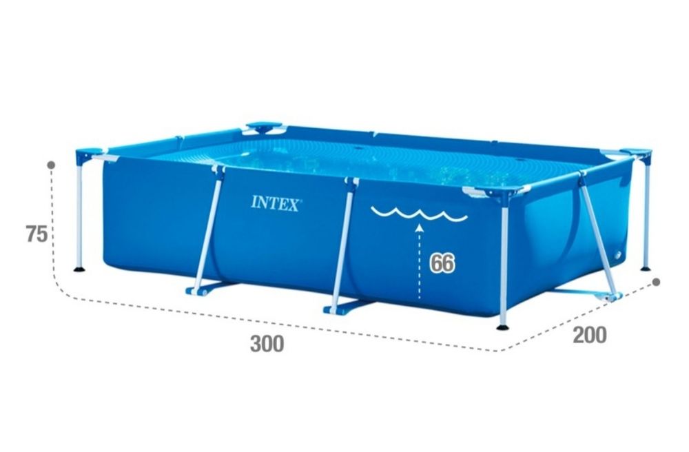 Piscina tubular desmontável