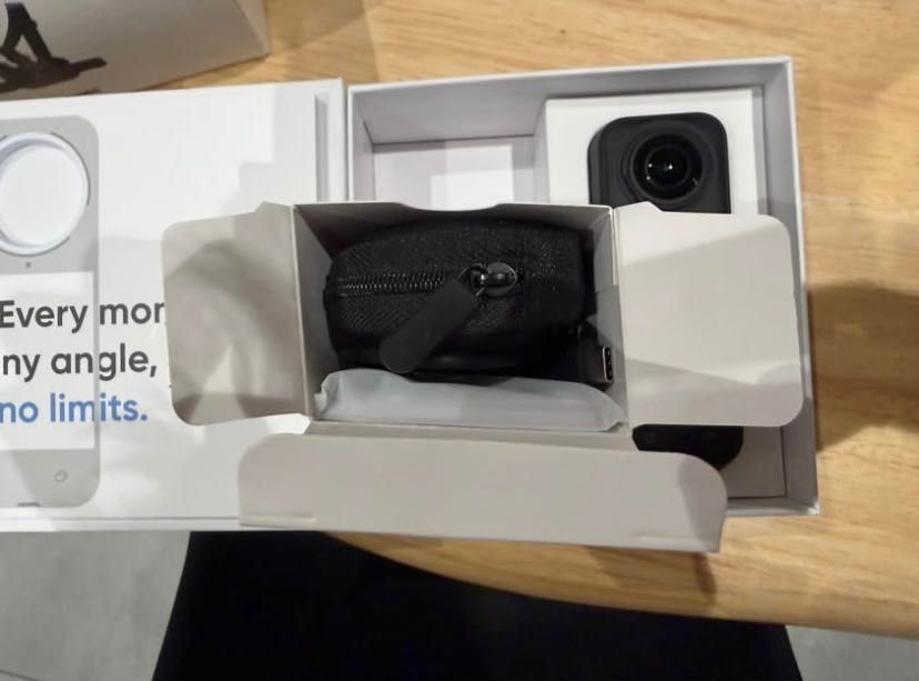 Insta 360 x5 + acessórios