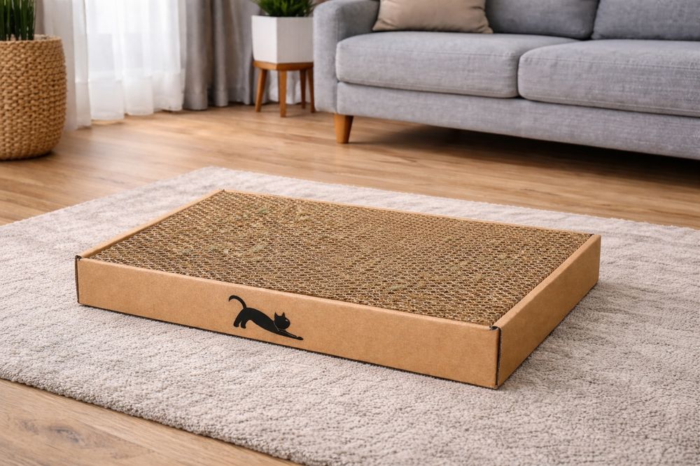 Когтеточка для котів з гофрокартону Еко Міцна