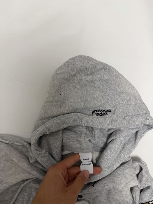 худи Protocol Index Project gr Cdf Inmate grey S M L balenciaga acne studios maison margiela