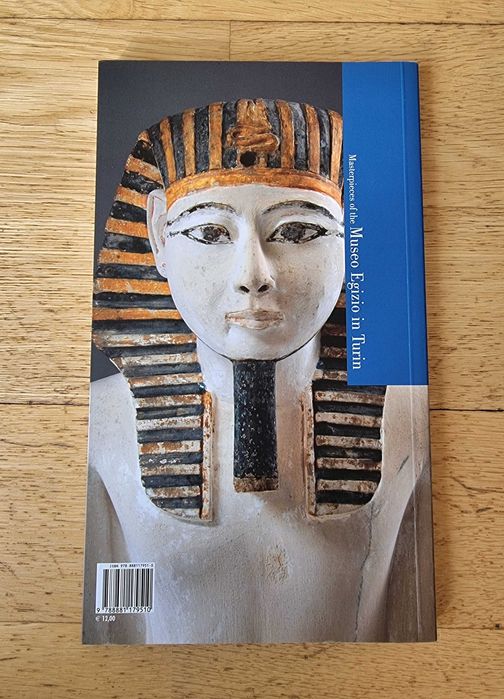 Livro "The Masterpieces of the Museo Egizio in Turin" (em Inglês)