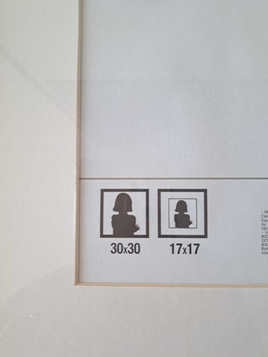 Conjunto de 3 molduras como novas