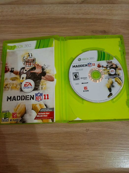 Xbox 360 gra Madden NFL 11 nowa, opakowanie płyta instrukcja