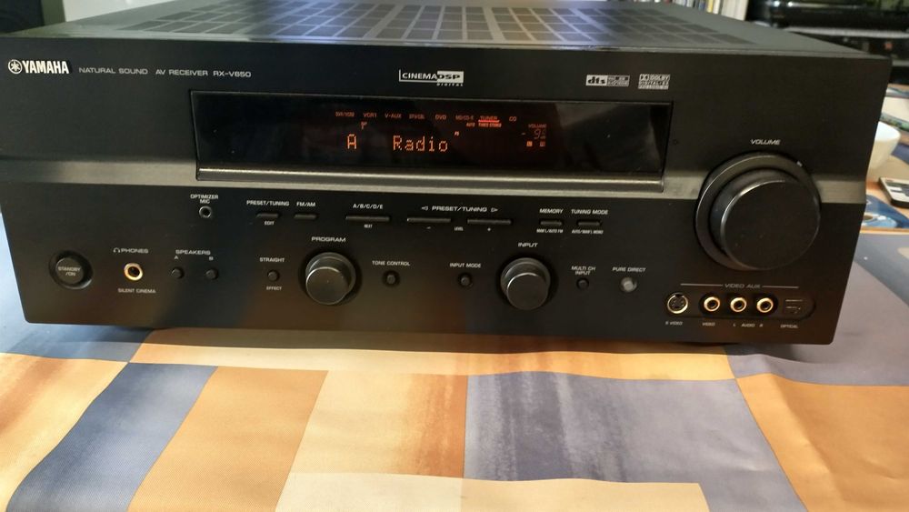 yamaha amplituner rx-v650 z pilotem .
