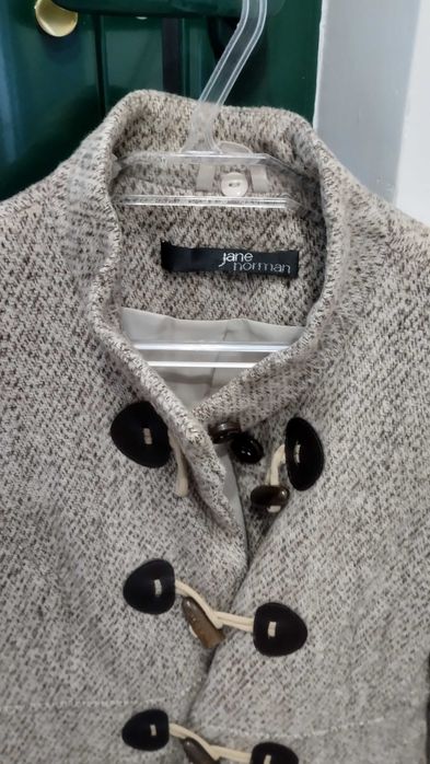 Casaco comprido elegante