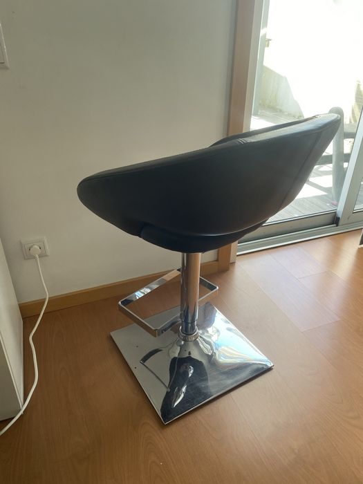 Bancos de balcão pretos