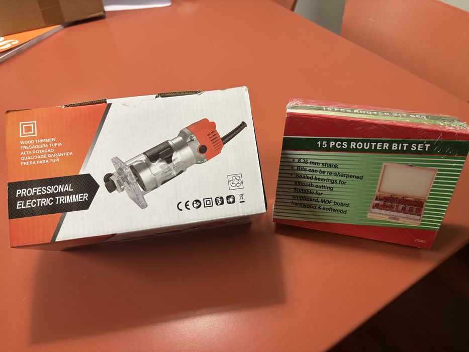 Tupia profissional + caixa de bits