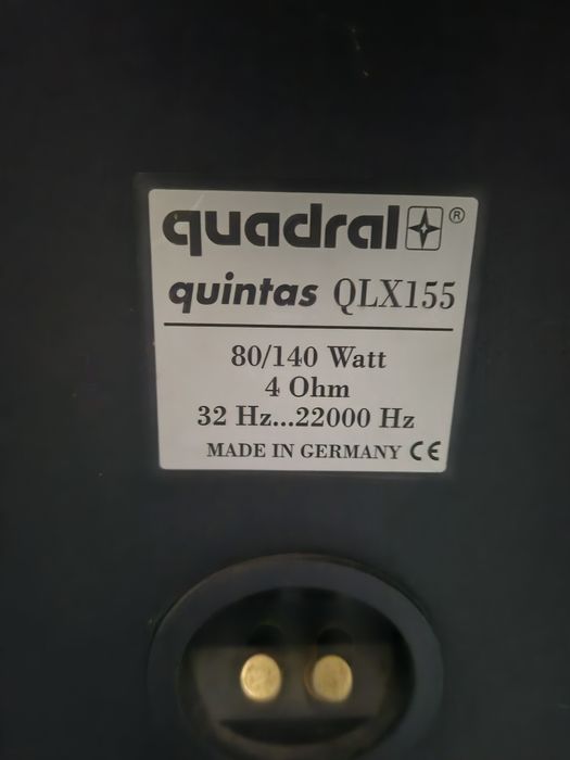 Wieża Onkyo wraz z głośnikami quadral