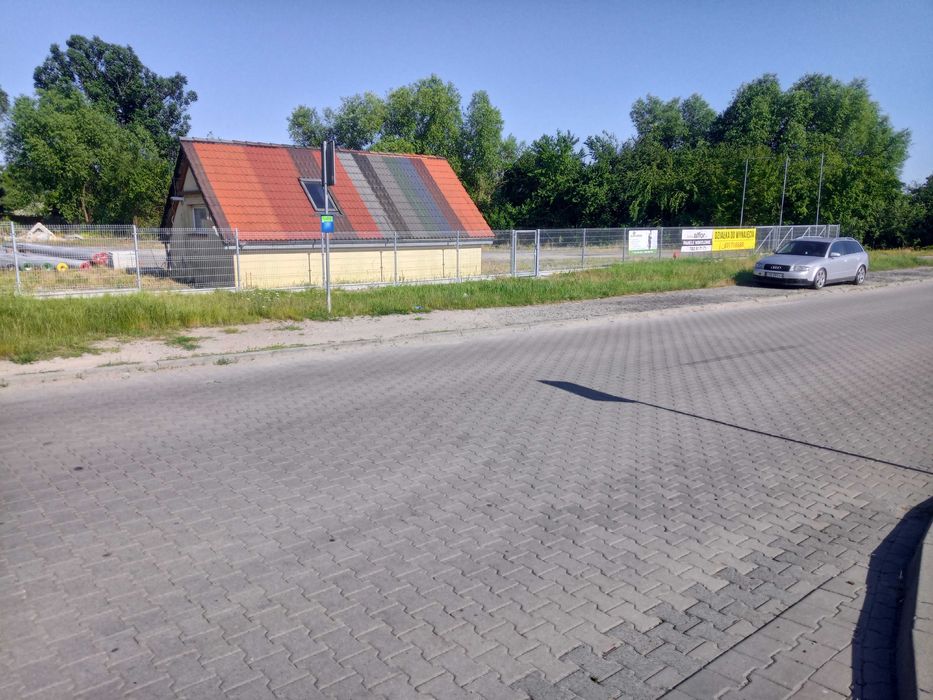 Działka przemysłowa Środa Śląska /Komorniki - utwardzona, ogrodzona