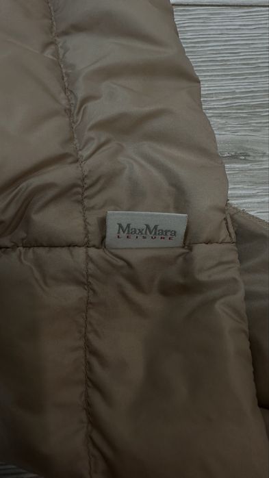 Італійська куртка Max Mara натур.пух