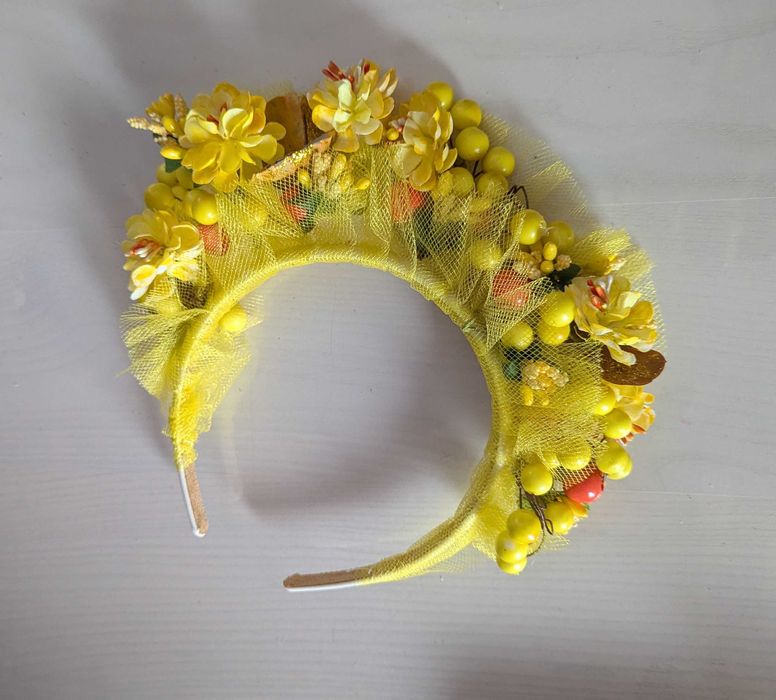 Обруч  осінь, ручна робота