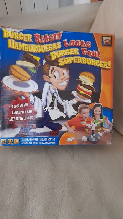 Jogo infantil Hamburguesas loucas