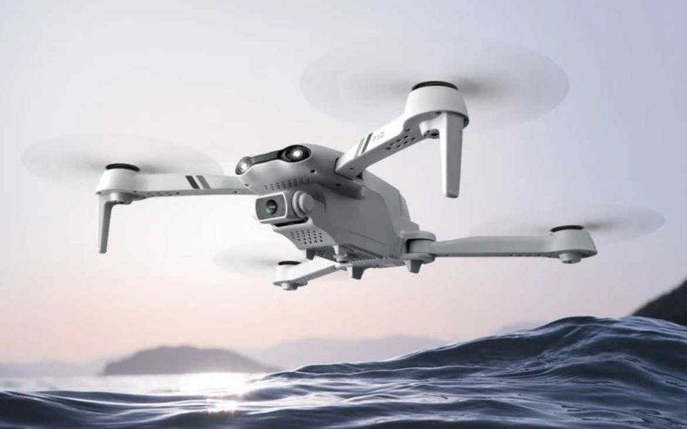 Dron F10 2xkamera FPV WiFi zasięg 2km 25min lotu akrobacje