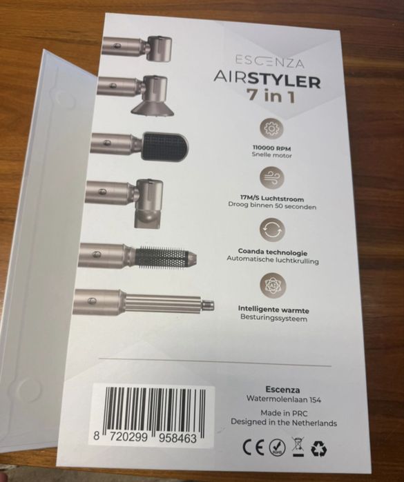 Фен Escenza AirStyler 7 in 1