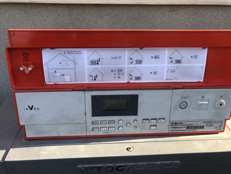 Kocioł gazowy Viessmann vitogas 100