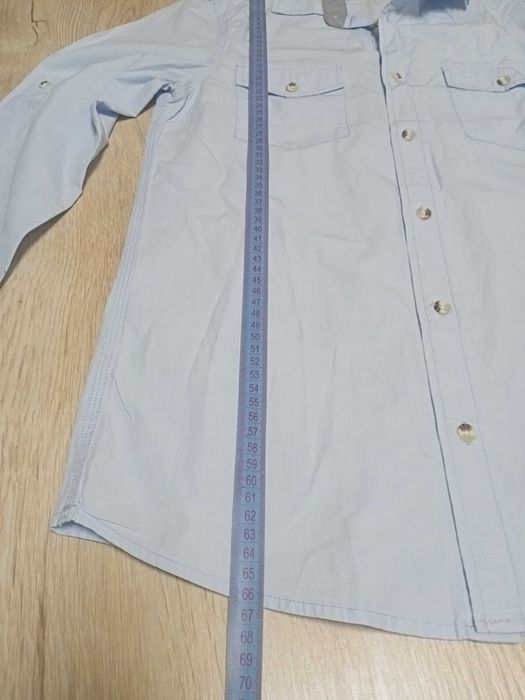 Рубашка h&m мужская голубая (новая)